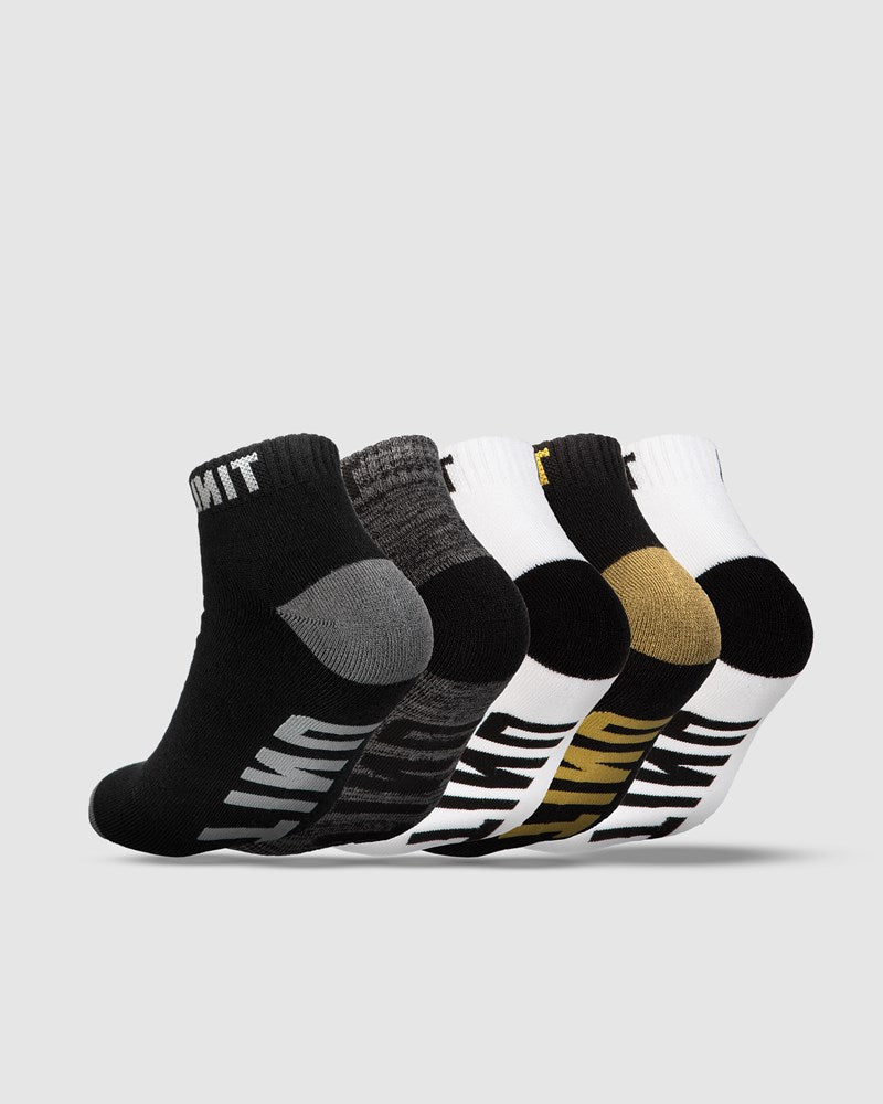Unit Vital Bamboo Lo Lux Socks - 5 Pack