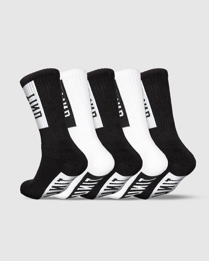 Unit Fixed Bamboo Youth Hilux 5 Pack Socks