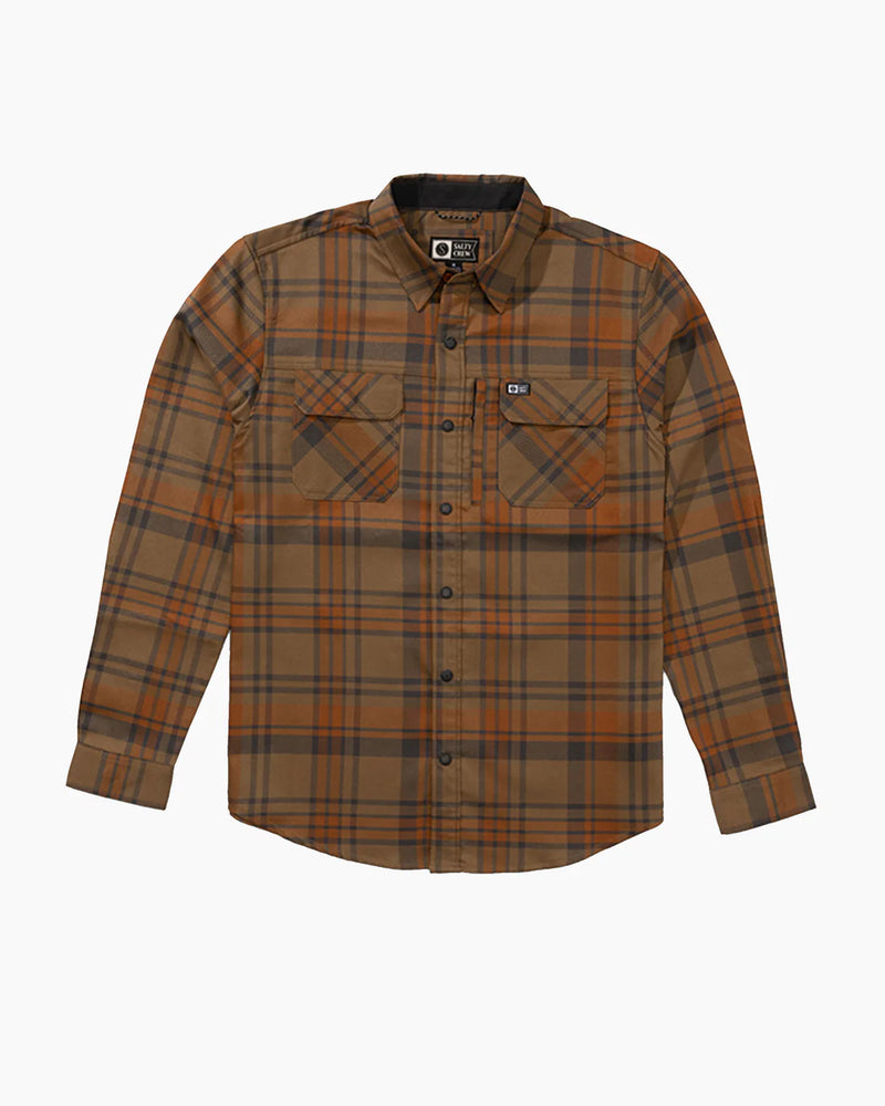 Salty Crew Fathom Longsleeve Tech Flannel