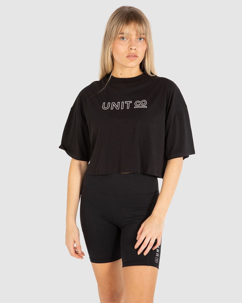 Unit Tint Crop Ladies Tee