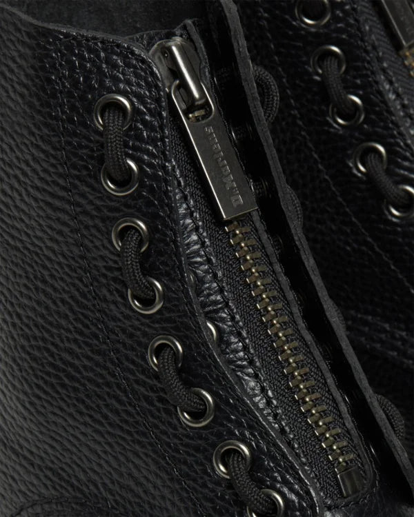 Dr. Martens Sinclair Platform Jungle Boot Milled Nappa Leather - Black Aunty Sally