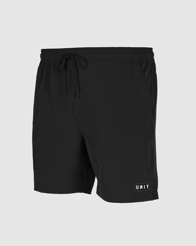 Unit Block Elastic Waist Youth Shorts