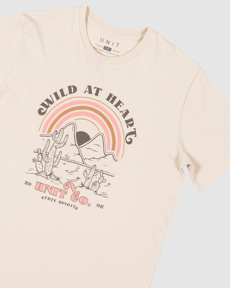 Unit Wild Heart Youth Tee