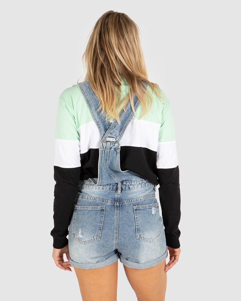 Unit Bailey Ladies Overall Shorts