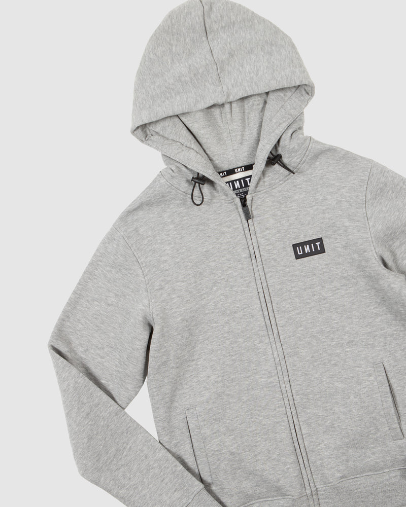 Unit YOUTH FLEECE - ZIP HOODIE - STACK