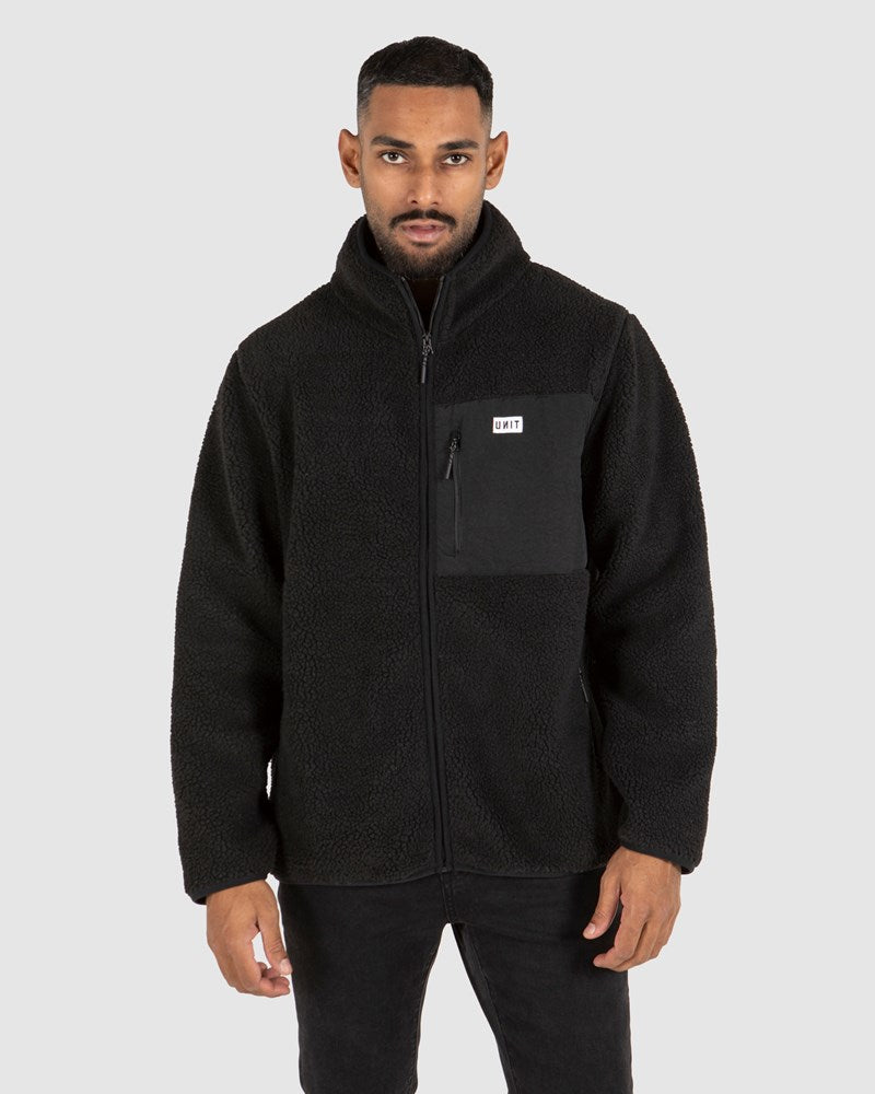 Unit District Half Pile Fleece Jacket