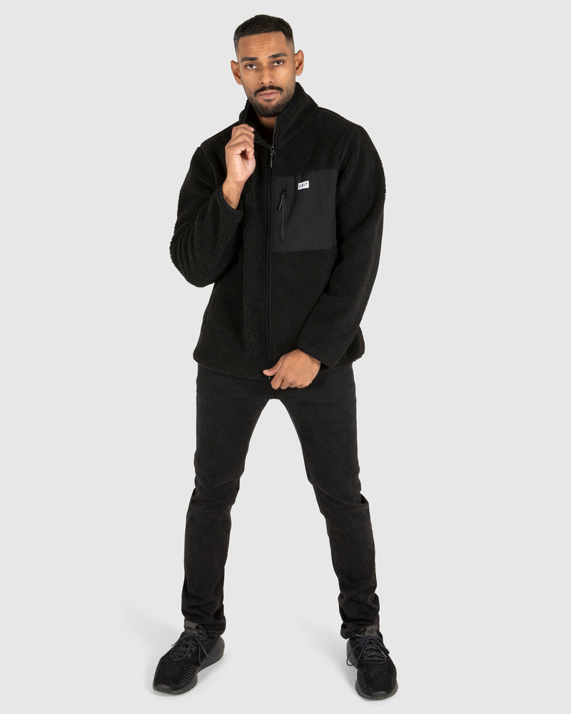 Unit District Half Pile Fleece Jacket
