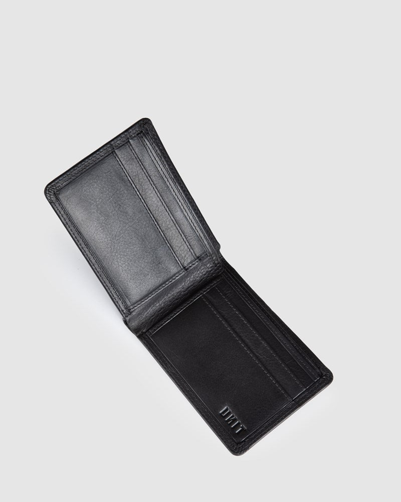 UNIT CLASSIC BI-FOLD LEATHER WALLET