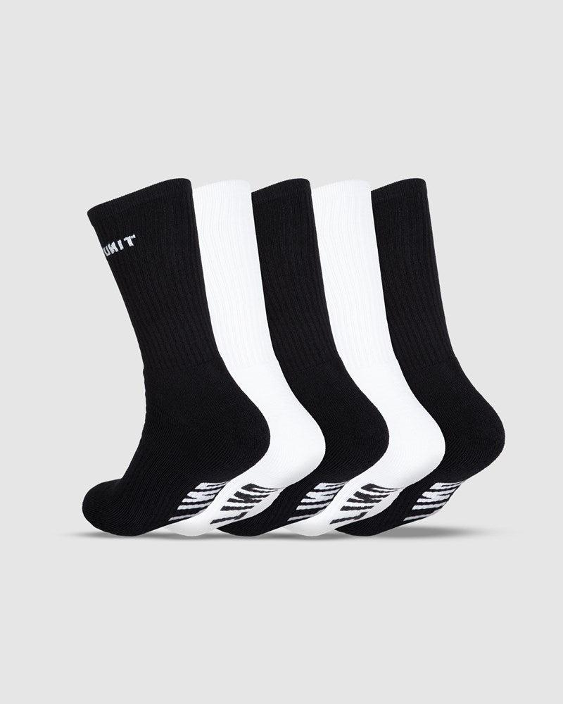 UNIT VAST YOUTH SOCKS - 5 PACK HI LUX