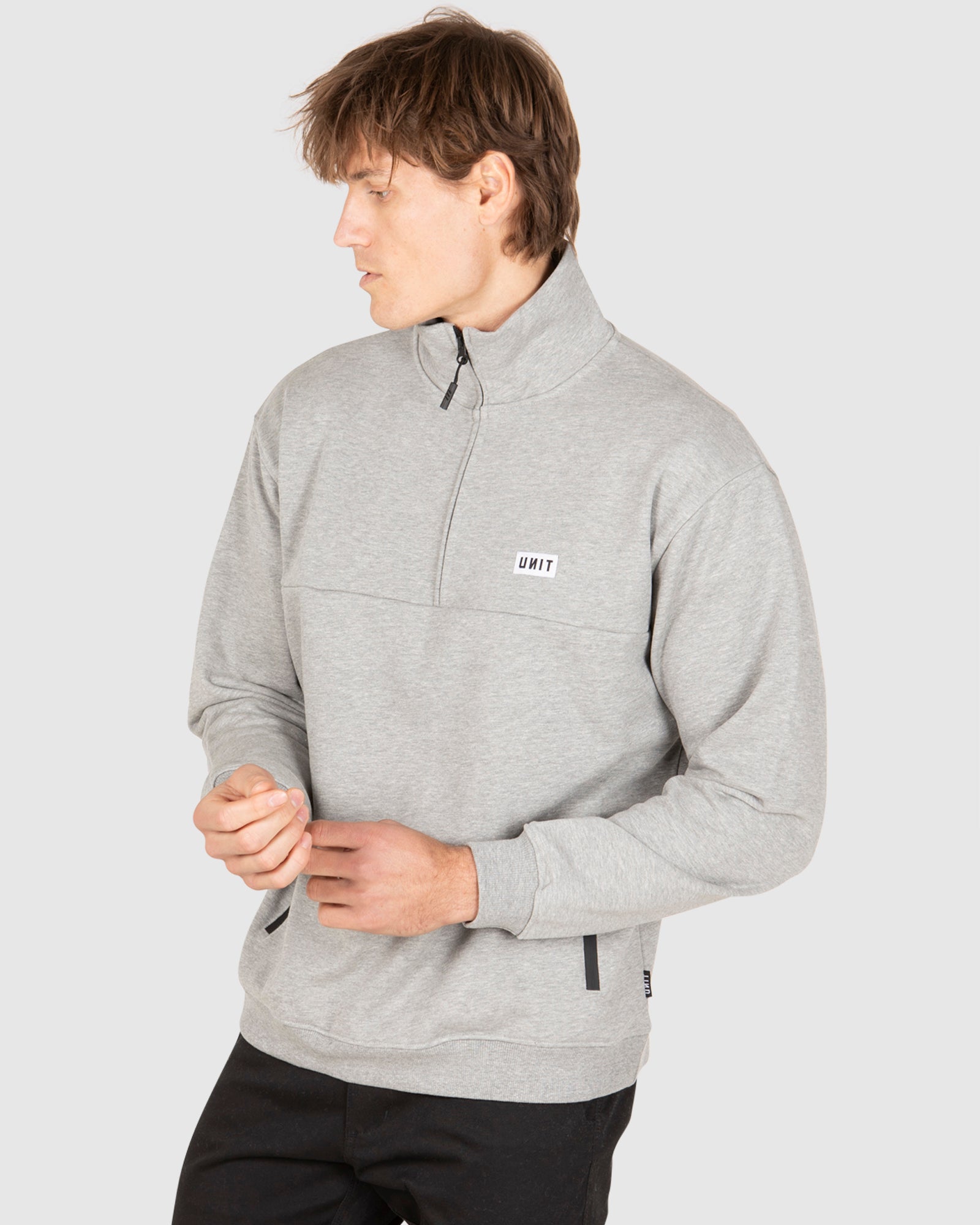 Unit Boulevard Half Fleece Zip