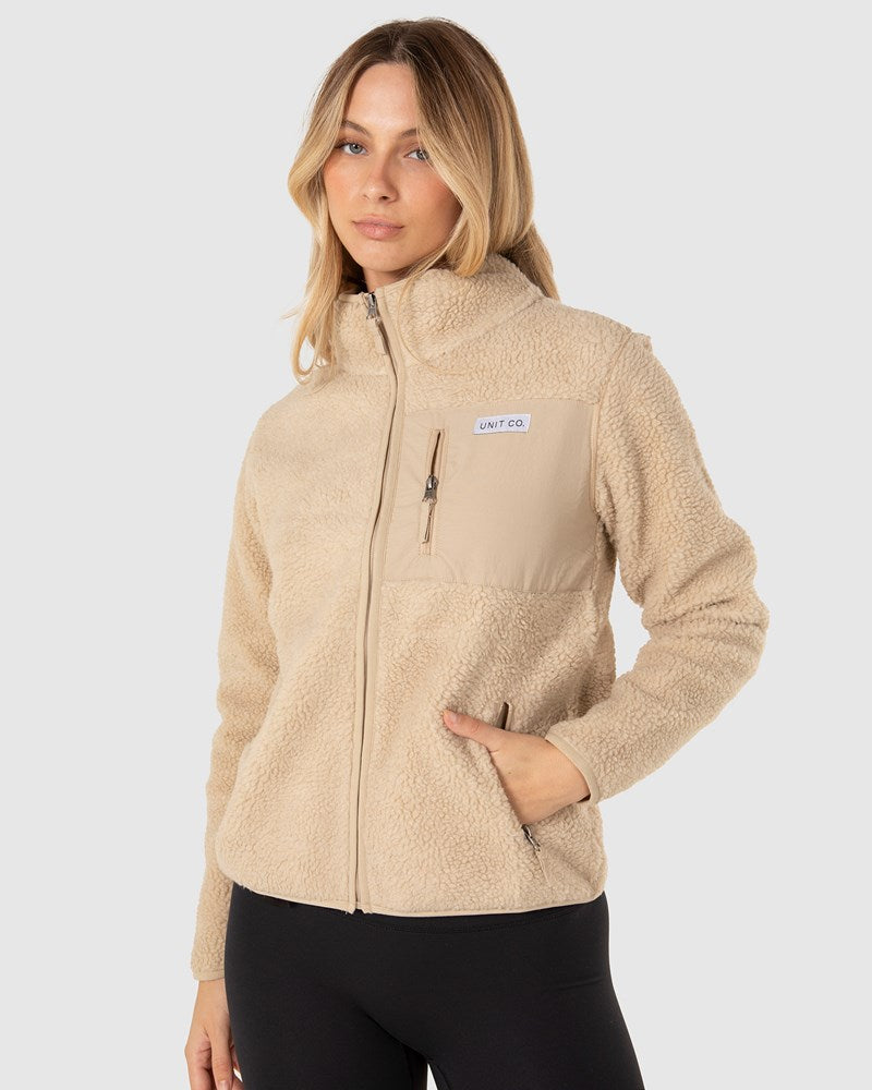 UNIT LADIES HALF PILE EXPEDITION JACKET