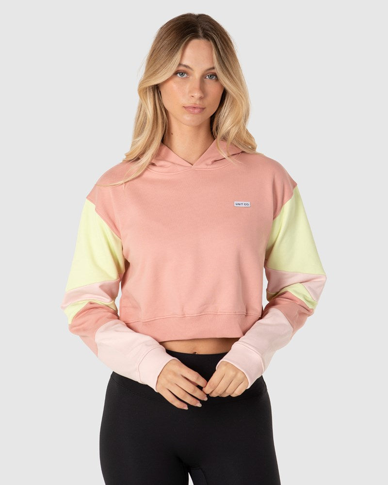 Unit Crest Cropped Womens Hoodie