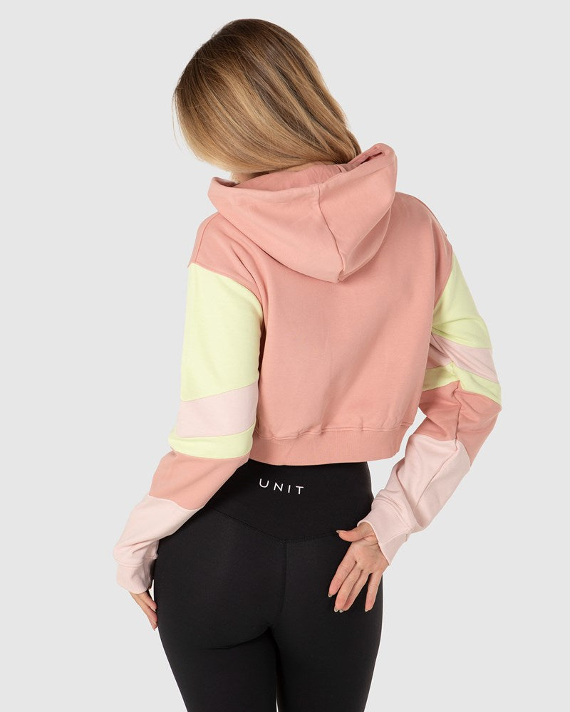 Unit Crest Cropped Womens Hoodie