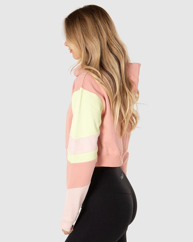 Unit Crest Cropped Womens Hoodie