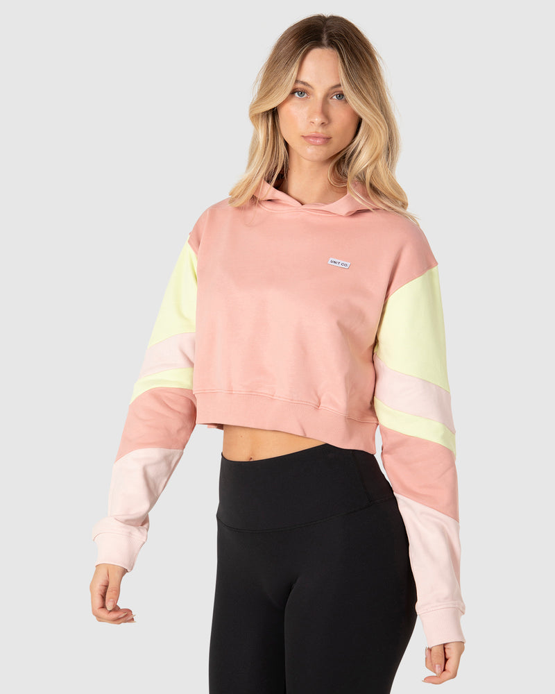 Unit Crest Cropped Womens Hoodie