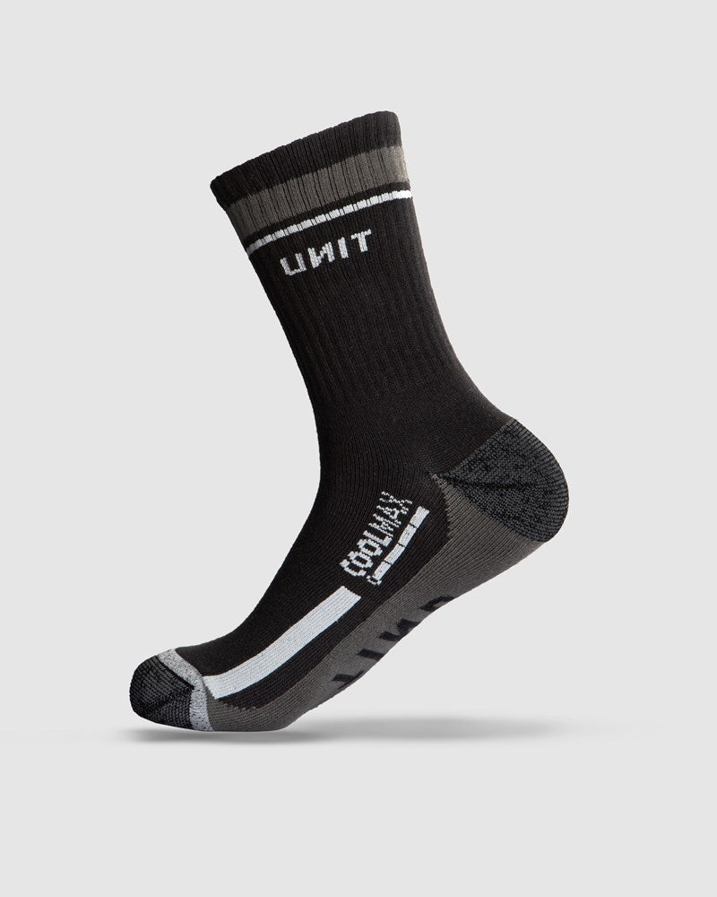 Unit Mens Coolmax Crew Socks 2 Pack