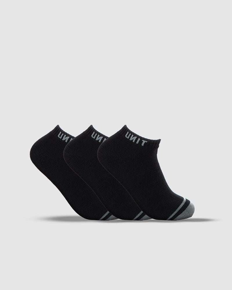 Unit Mens Bamboo Ankle Socks 3 Pack