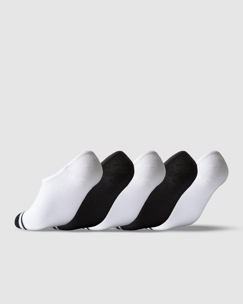 Unit Bamboo Invisible Ladies 5 Pack Socks