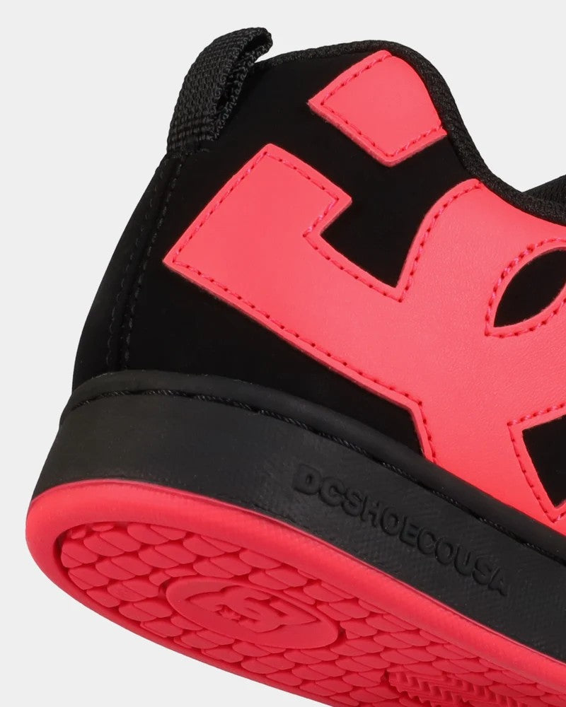 DC Womens Court Graffik - Black/Hot Pink