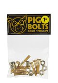 Pig Hardware Gold 1inch Phillips