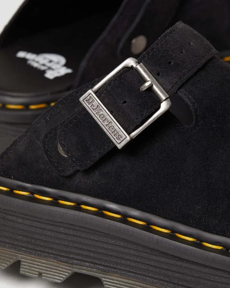 Dr. Martens Zebzag Mule - Black E.H Suede MB