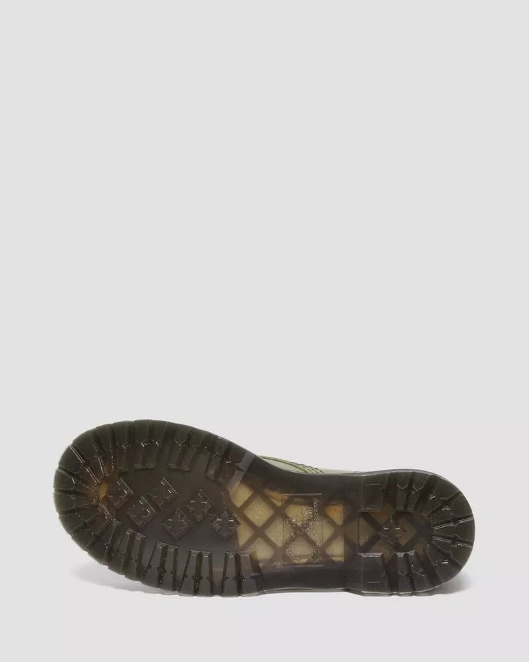 Dr Martens 1460 Women's Pascal Virginia Leather Boots Muted Olive