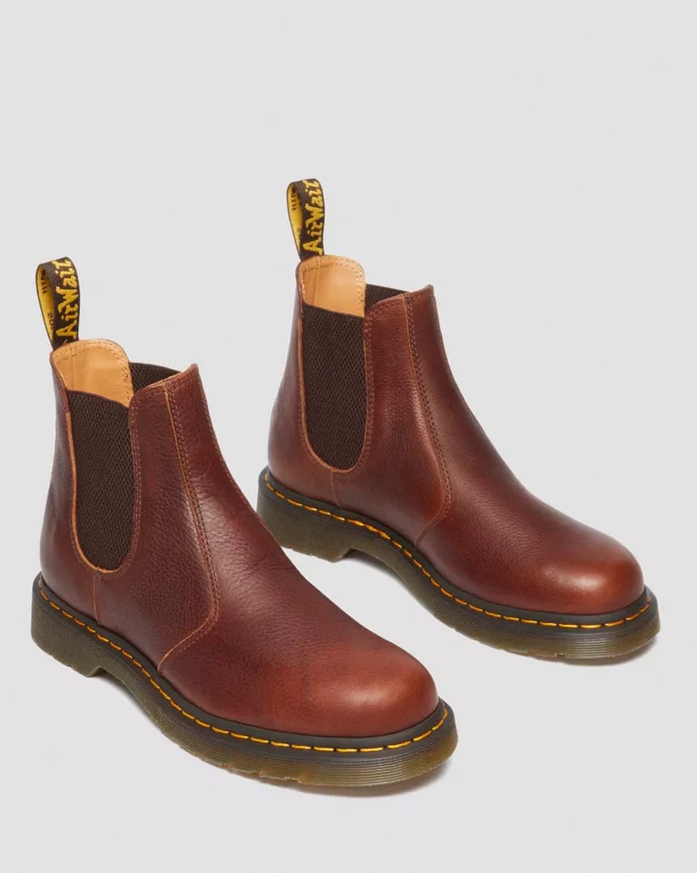 Dr. Martens 2976 Ambassador Leather Chelsea Boots - Cashew