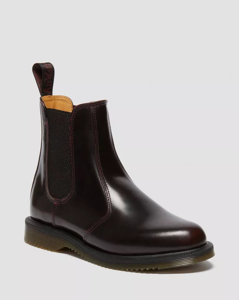 Dr. Martens Flora Chelsea Boot - Cherry Red Arcadia