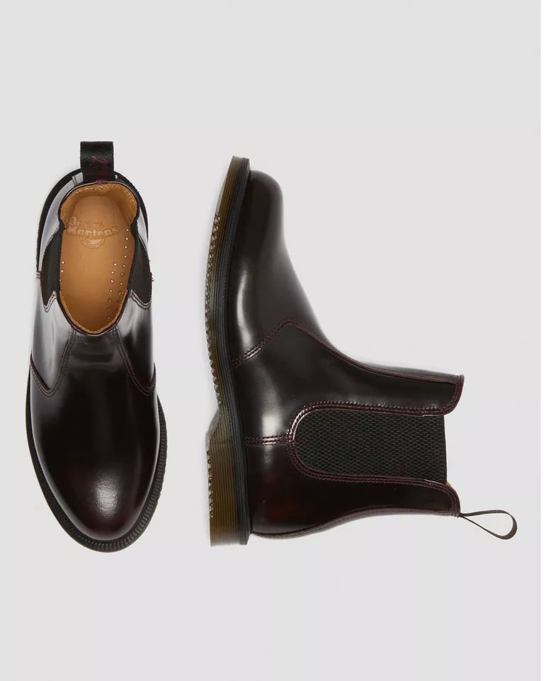 Dr. Martens Flora Chelsea Boot - Cherry Red Arcadia