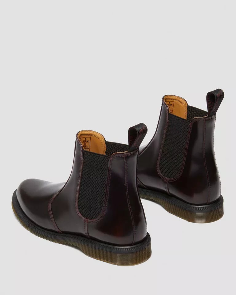 Dr. Martens Flora Chelsea Boot - Cherry Red Arcadia