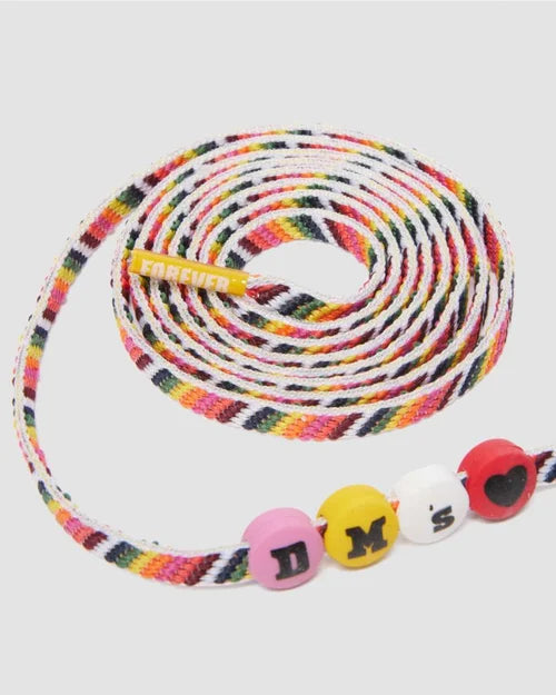 Dr. Martens 140CM Friendship Laces Yellow/Recycled Polyester (8-10 Eye)