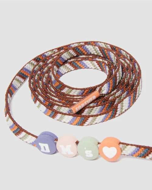 Dr. Martens 140CM Friendship Laces Orange Zest/Recycled Polyester (8-10 Eye)