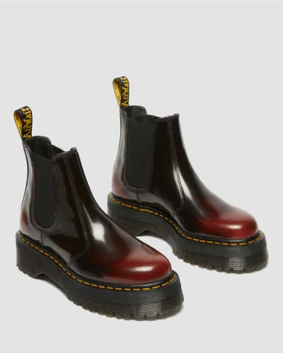 Dr. Martens 2976 Quad Chelsea Boot - Cherry Red Arcadia