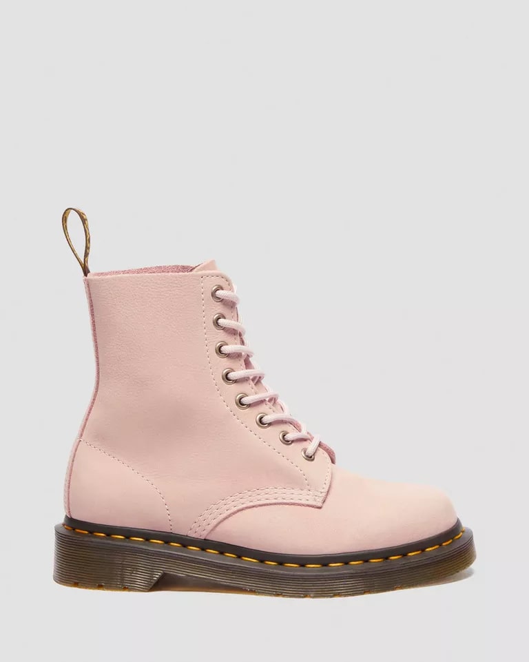 Dr. Martens 1460 8 Eye Boot - Powder Pink Milled Nubuck