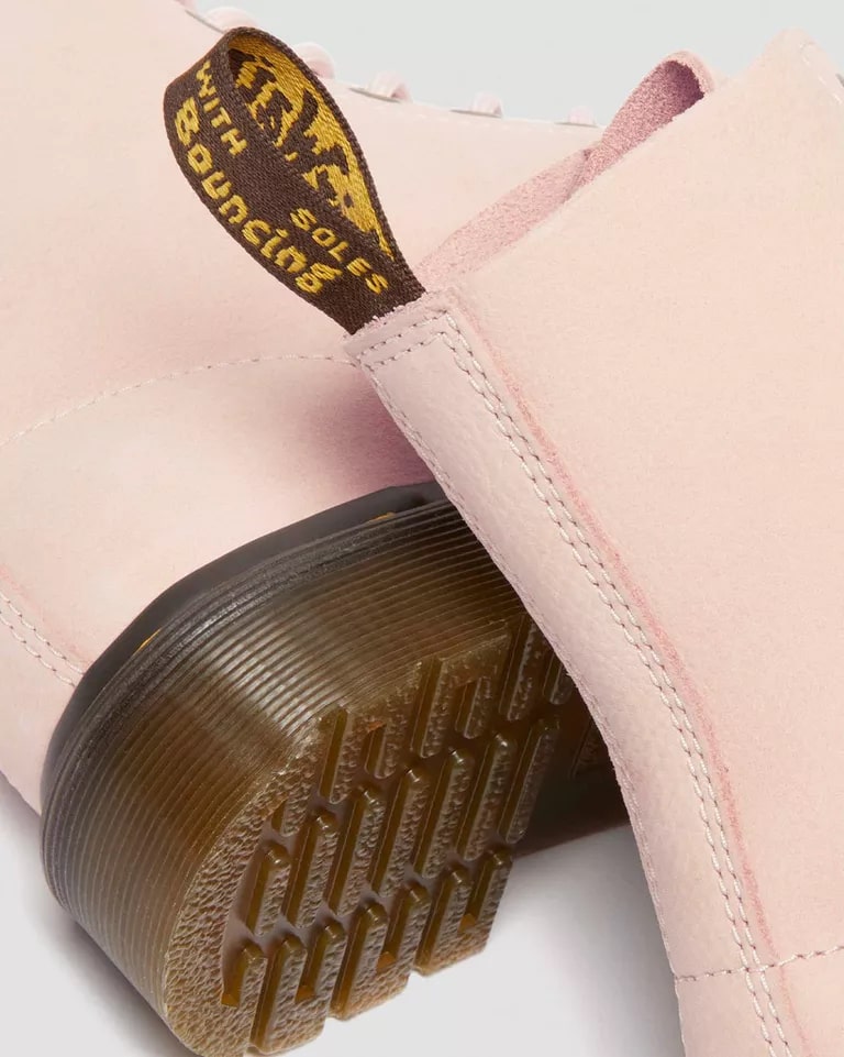 Dr. Martens 1460 8 Eye Boot - Powder Pink Milled Nubuck