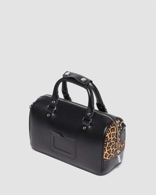 Dr. Martens Top Handle Bag - Black Kiev / Mini Leopard Spot