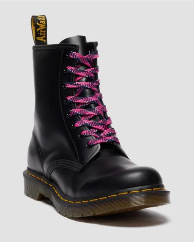 Dr Martens Tartan Woven Laces Pink Multi