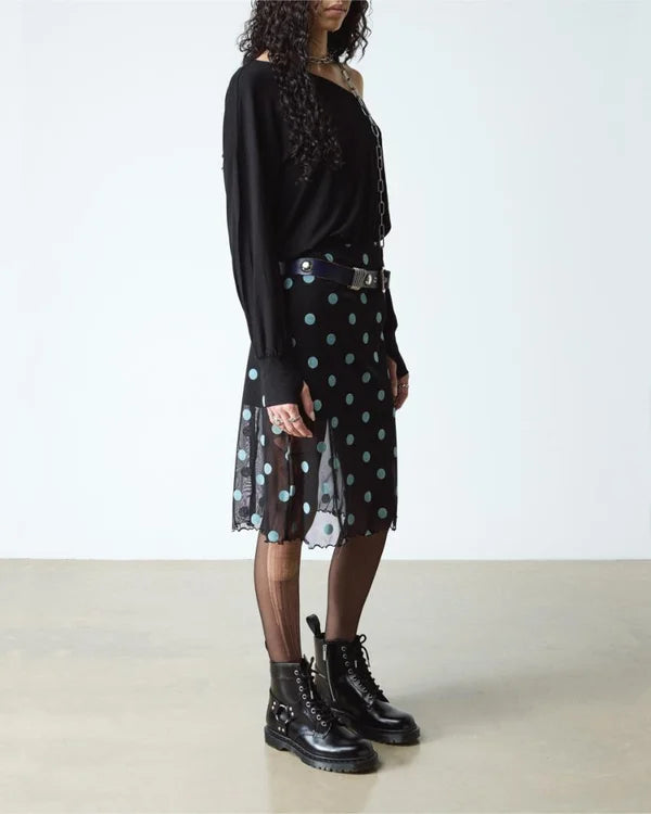 Dr. Martens 1460 Harness 8 Eye Boot - Black Analine