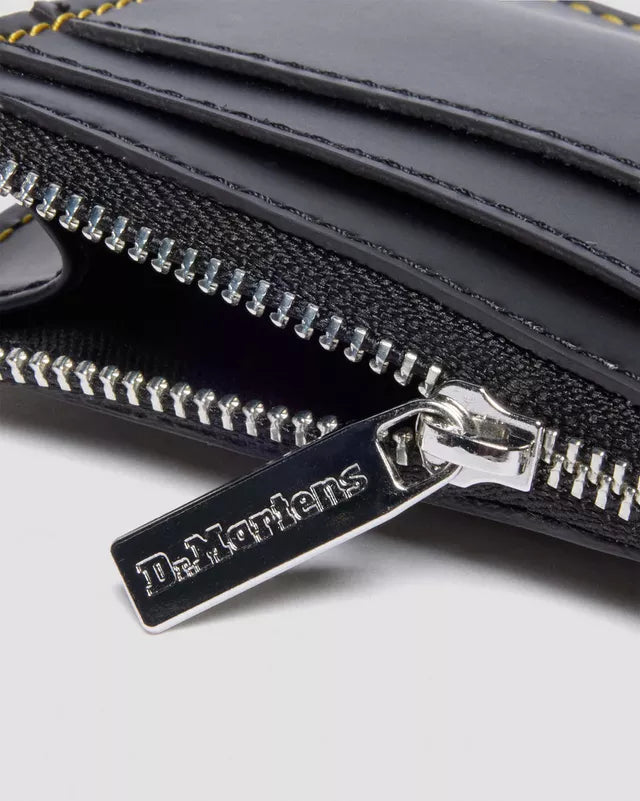 Dr. Martens Leather Cardholder - Black Kiev