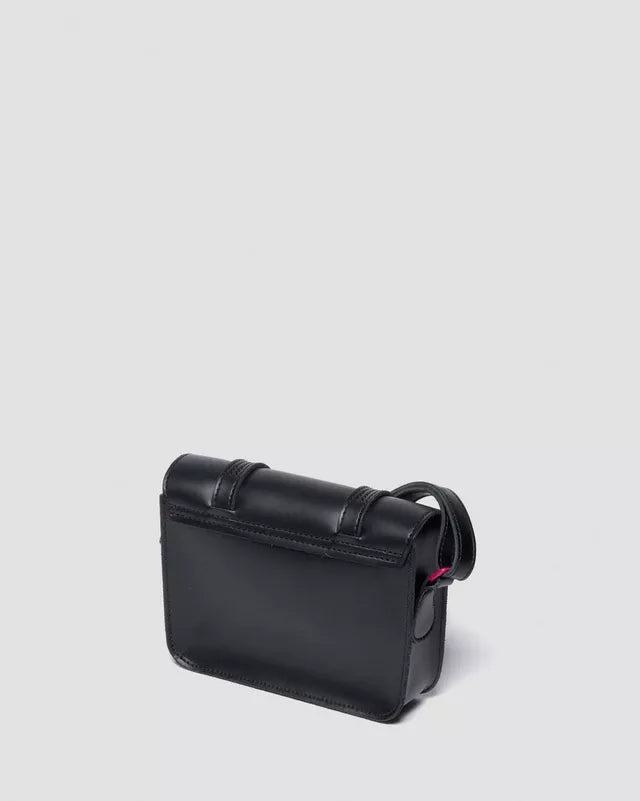 Dr Martens 7" Satchel Black/Pink Tartan