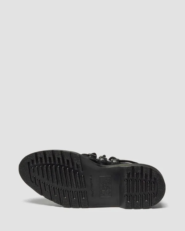 Dr. Martens Elphie II HDW Studded Lace Up Shoe - Black Buttero