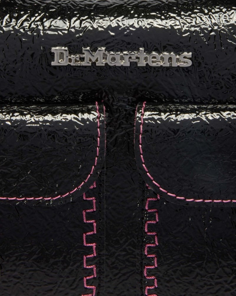 Dr. Martens Top Handle Bag - Black Distressed Patent