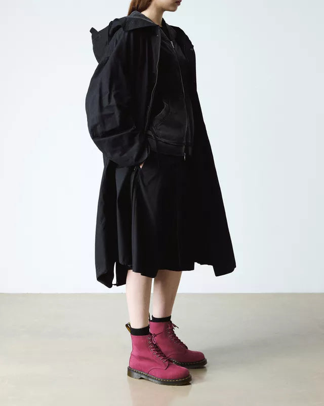 Dr. Martens 1460 8 Eye Boot - Fuschia Pink Milled Nubuck Rb