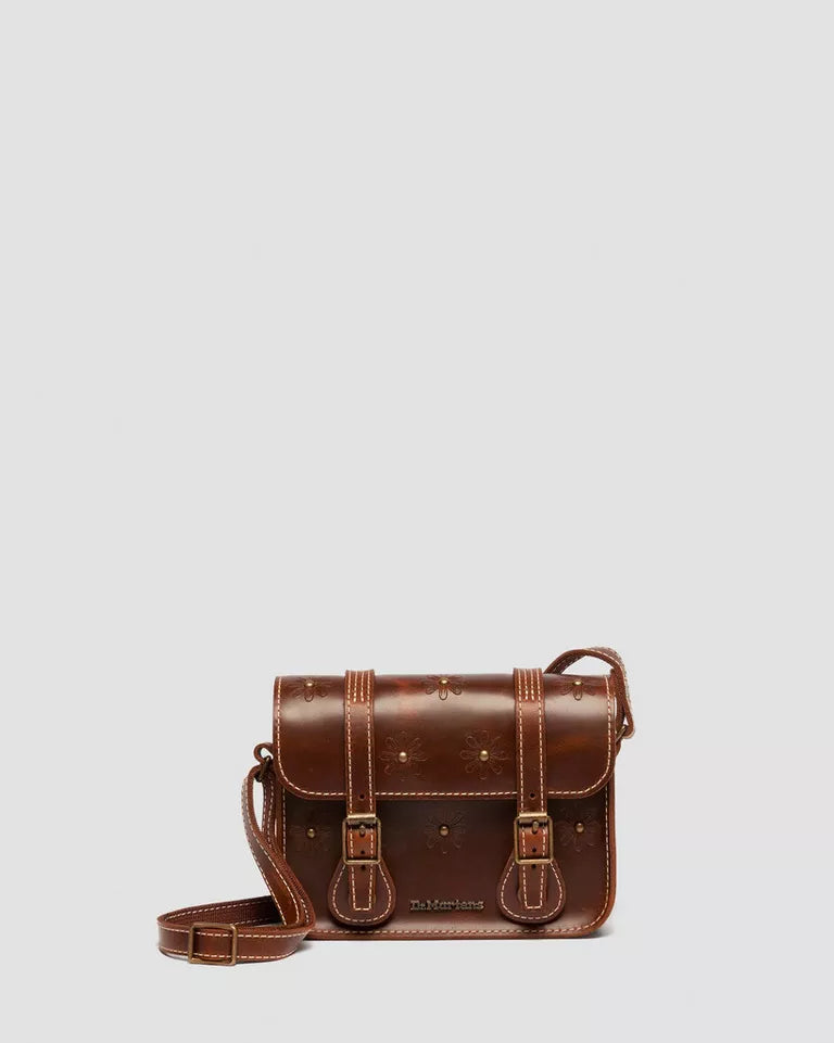 Dr. Martens 7" Leather Satchel - Amber Tan Mayhem RB