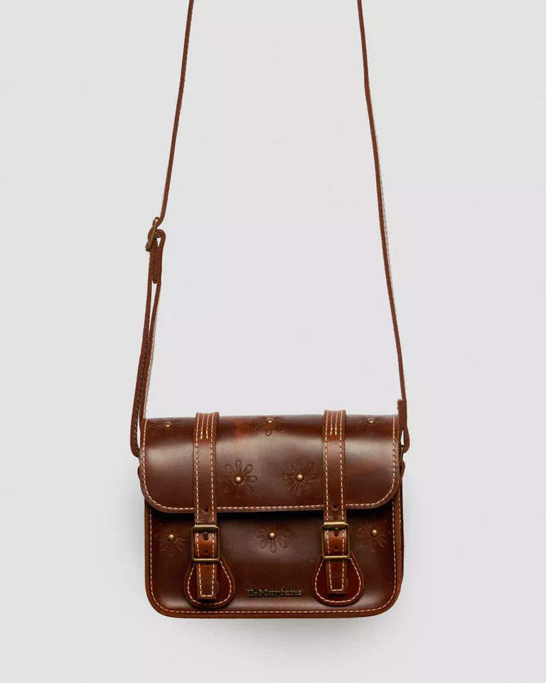 Dr. Martens 7" Leather Satchel - Amber Tan Mayhem RB