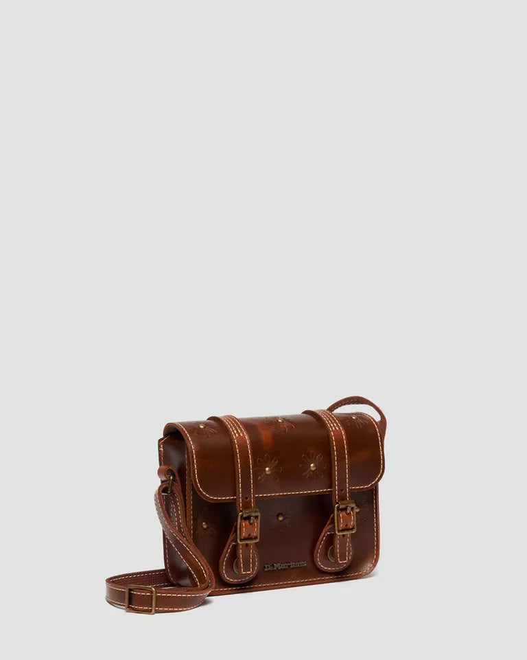 Dr. Martens 7" Leather Satchel - Amber Tan Mayhem RB