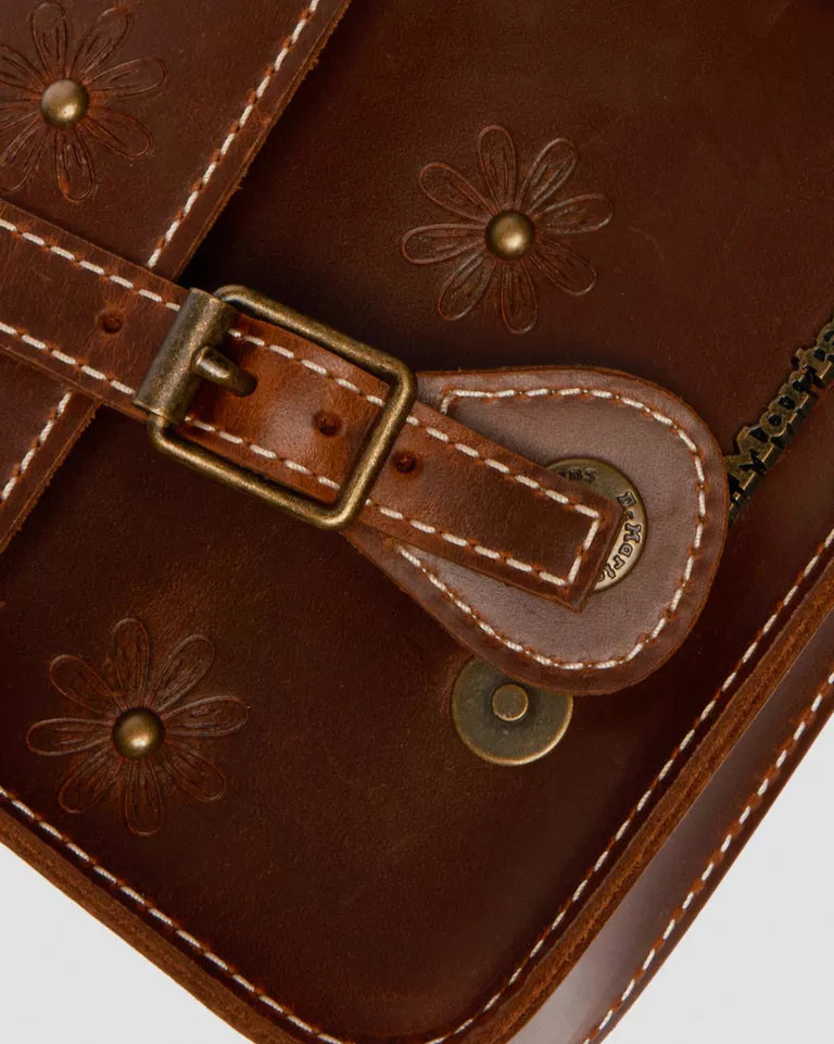 Dr. Martens 7" Leather Satchel - Amber Tan Mayhem RB