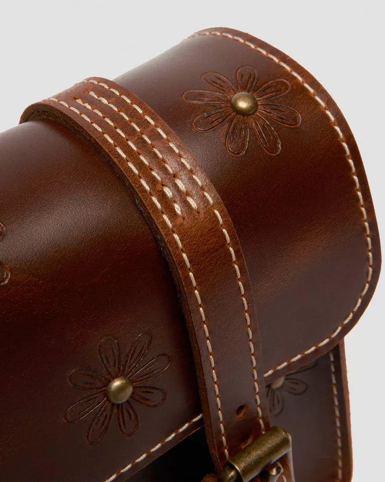 Dr. Martens 7" Leather Satchel - Amber Tan Mayhem RB