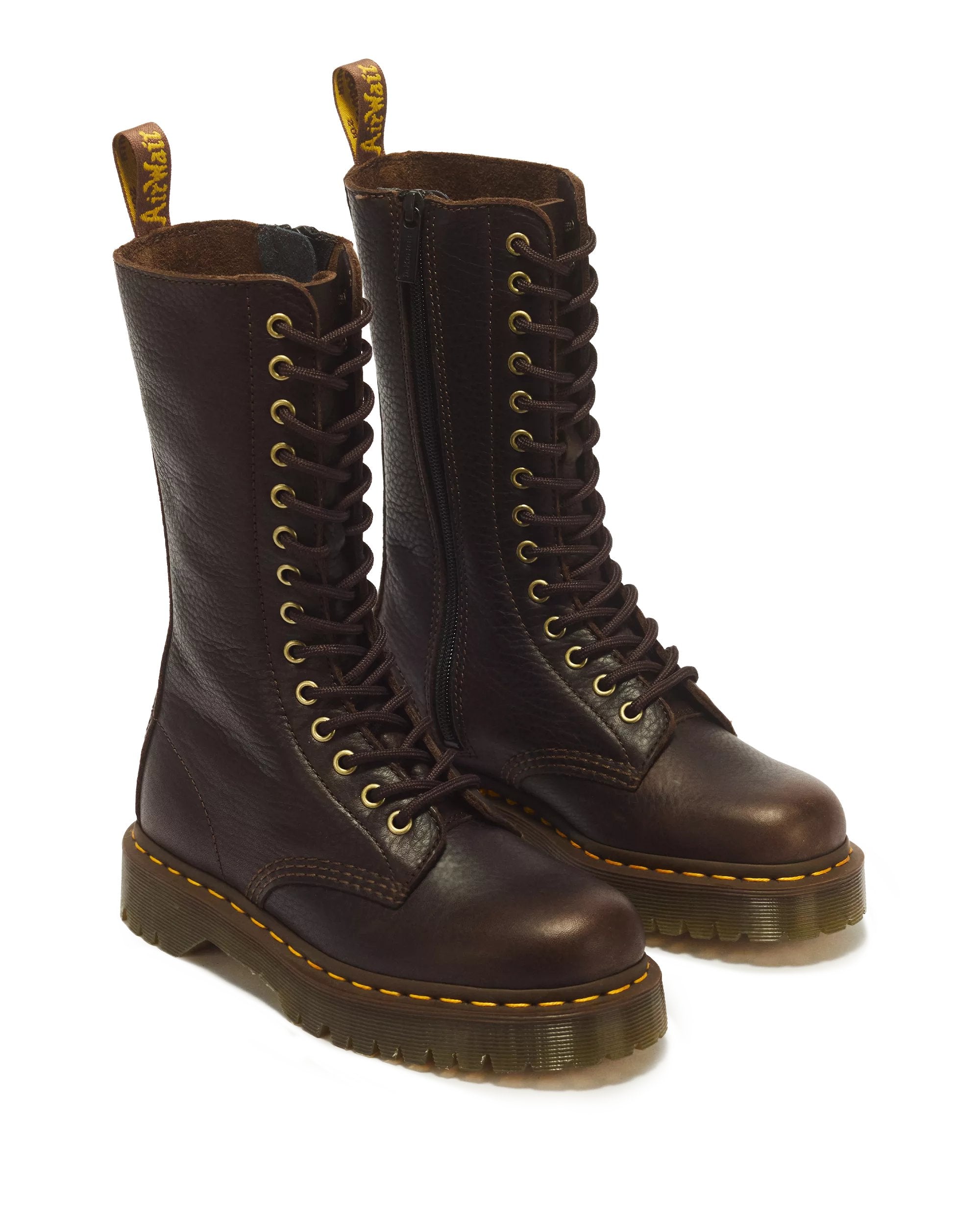 Dr. Martens 1B99 Bex 14 Eye Boot - Dark Brown Ambassador