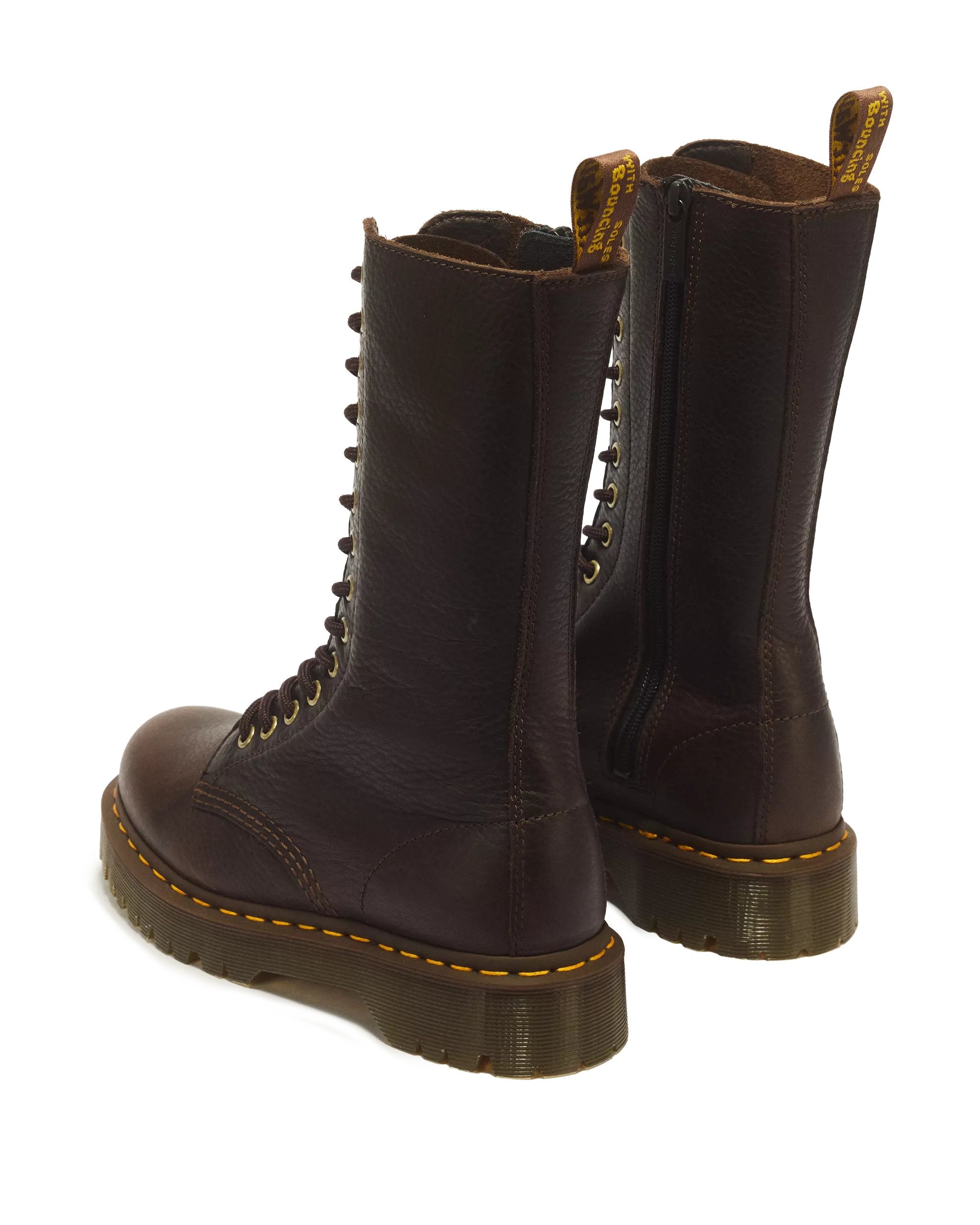 Dr. Martens 1B99 Bex 14 Eye Boot - Dark Brown Ambassador